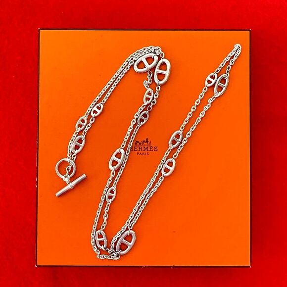 Hermes Farandole Silver 925 Necklace - Picture 1 of 7